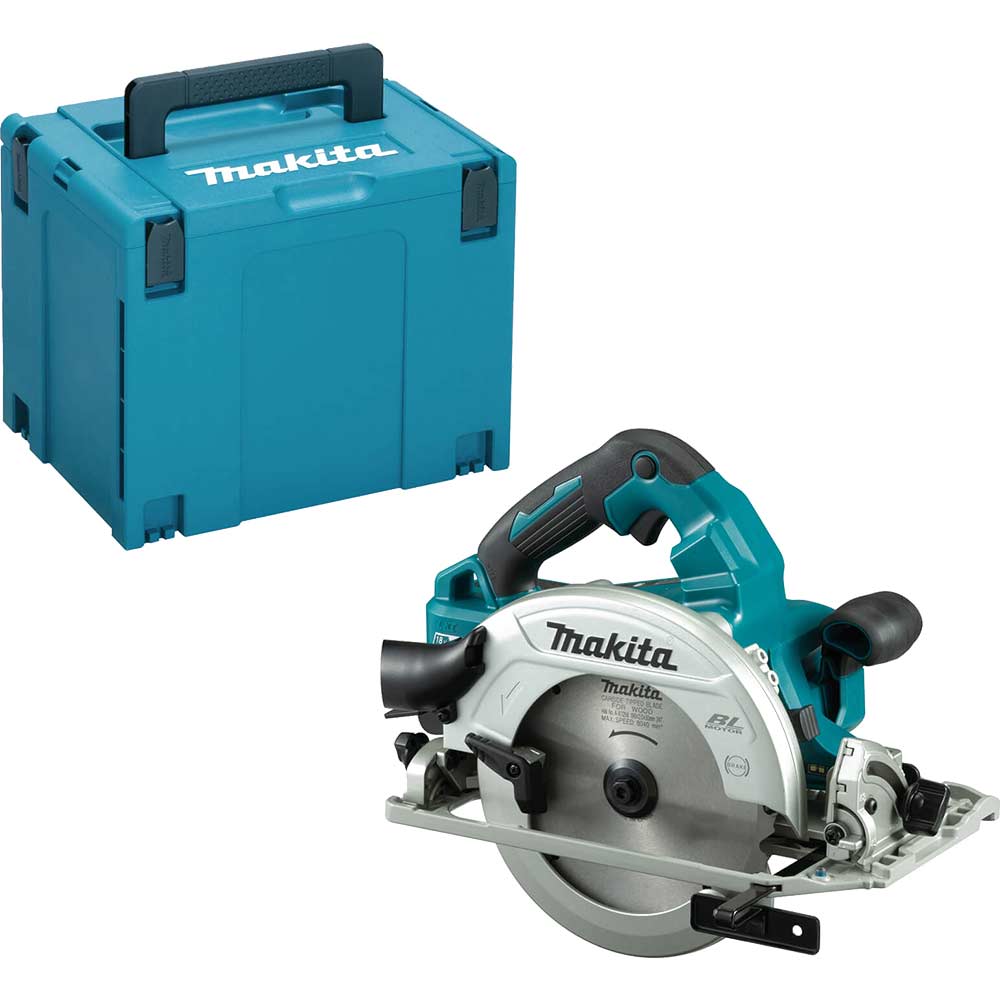 Image of Makita DHS783 Twin 18v LXT Cordless Brushless Circular Saw 190mm No Batteries No Charger Case