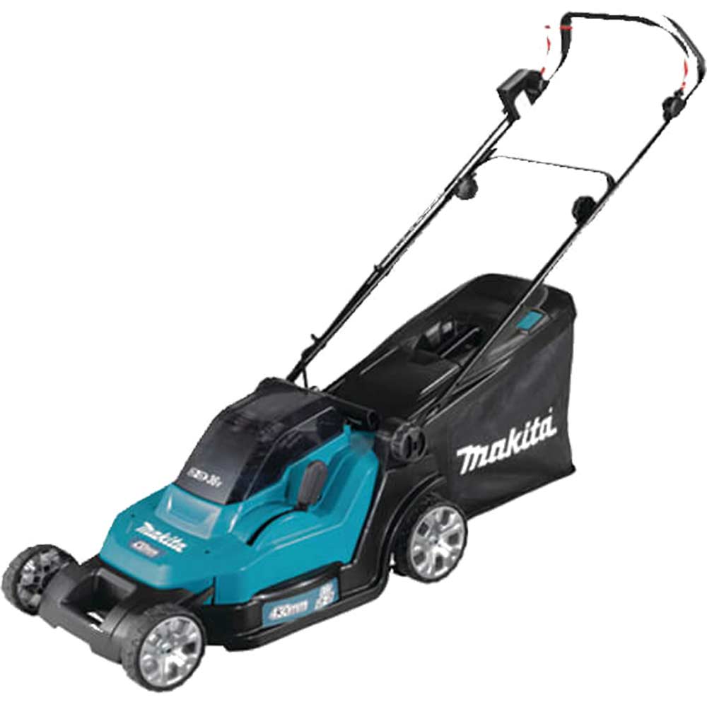 Makita DLM432 Twin 18v LXT Cordless Lawnmower 430mm No Batteries No Battery Charger