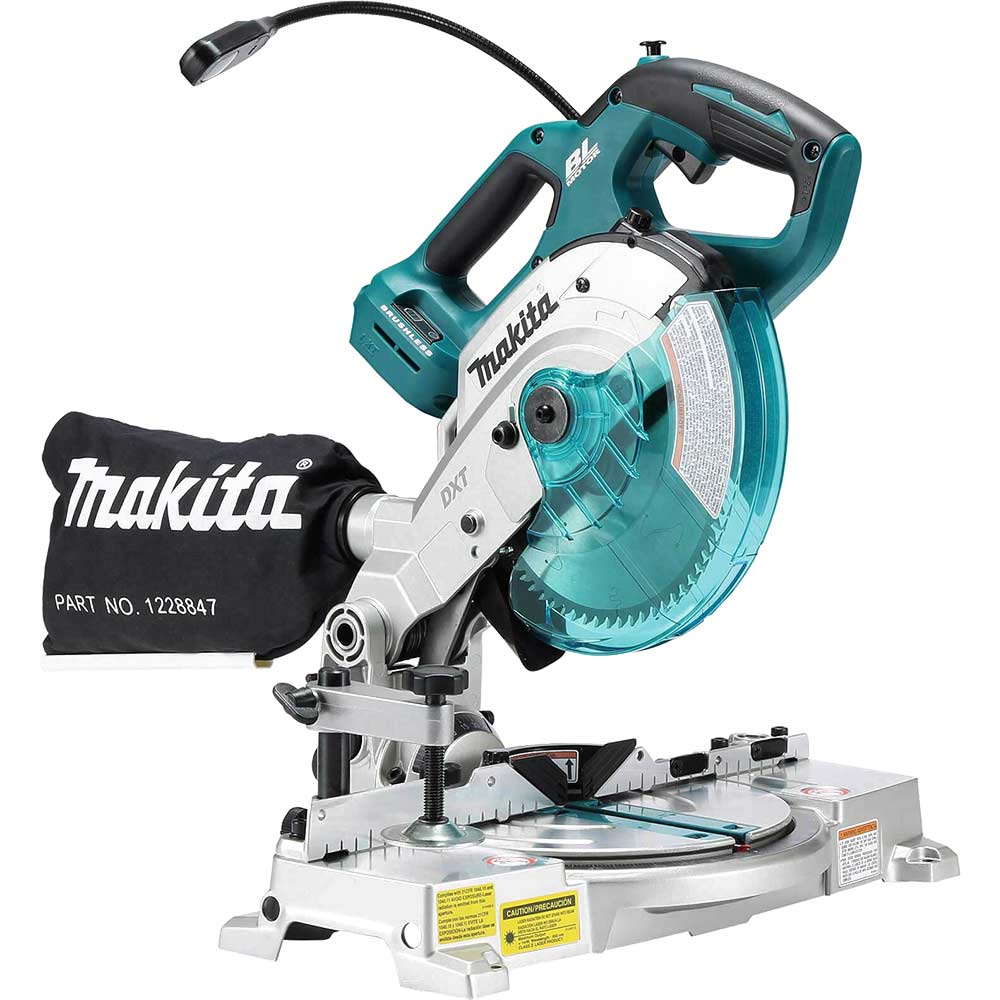 Image of Makita DLS600 18v LXT Cordless Mitre Saw 165mm No Batteries No Charger No Case