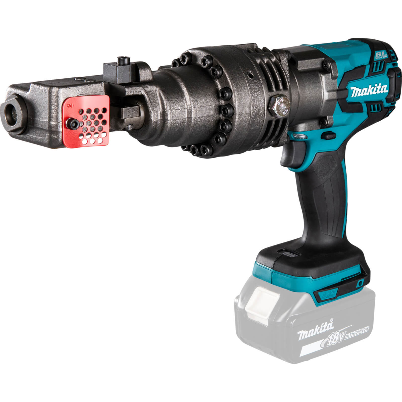 Image of Makita DSC163 18v LXT Cordless Brushless Steel Rebar Cutter No Batteries No Charger Case