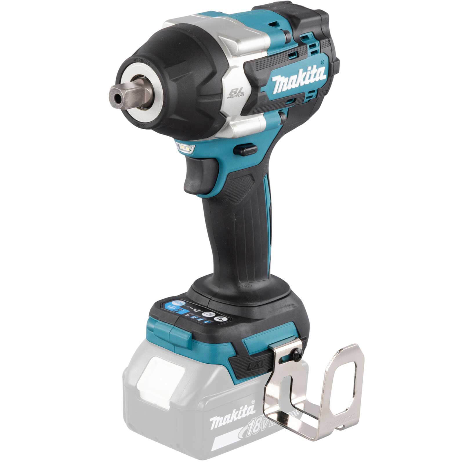 Image of Makita DTW701 18v LXT Cordless Brushless 1/2" Drive Impact Wrench No Batteries No Charger No Case