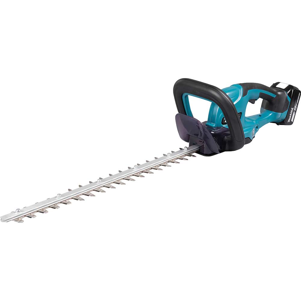 Image of Makita DUH507 18v LXT Cordless Hedge Trimmer 500mm 1 x 5ah Li-ion Charger