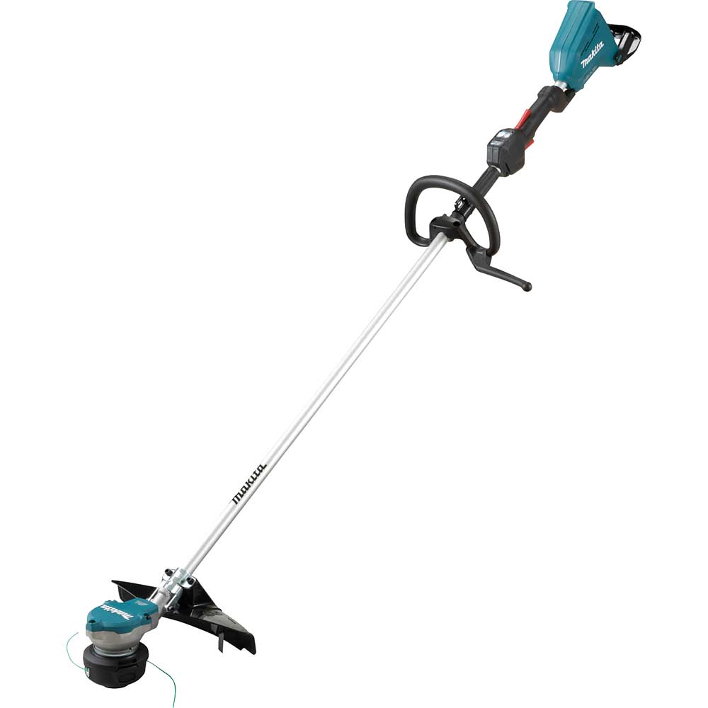 Makita DUR368L Twin 18v LXT Cordless Brushless Grass Trimmer 350mm No Batteries No Battery Charger