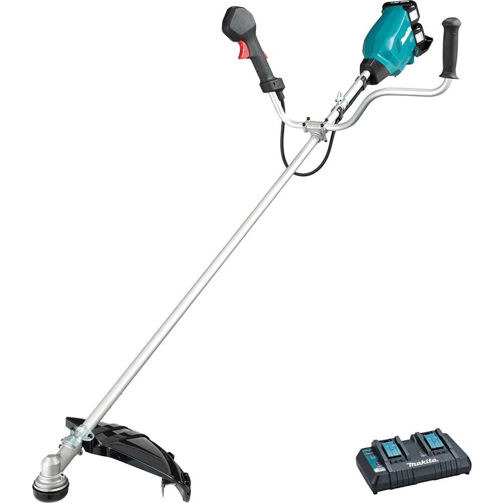 Photos - Other Garden Equipment Makita DUR369A Twin 18v LXT Cordless Brushless Brush Cutter 430mm 2 x 6ah 