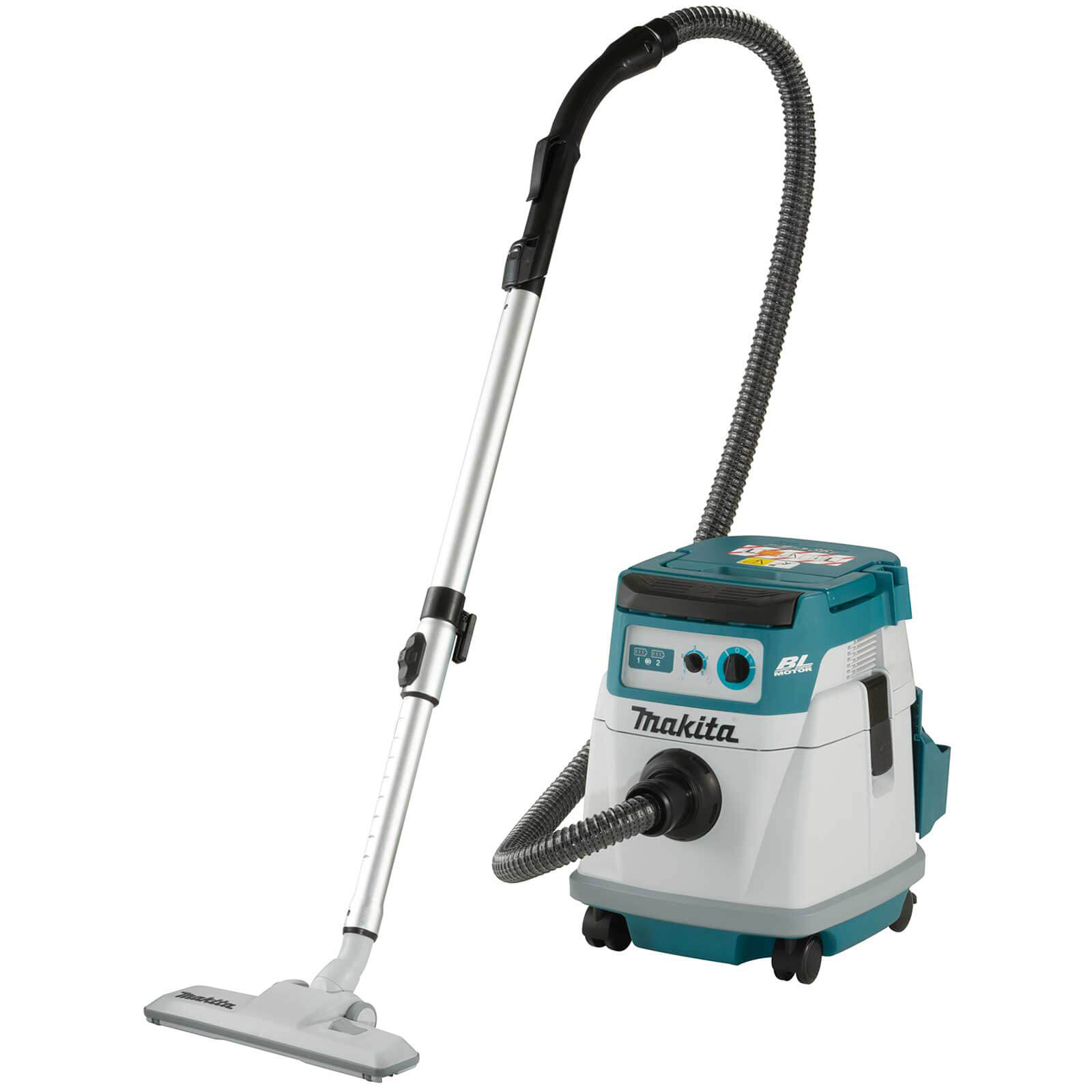 Image of Makita DVC156L Twin 18v LXT Cordless Brushless Vacuum Cleaner 15L No Batteries No Charger No Case