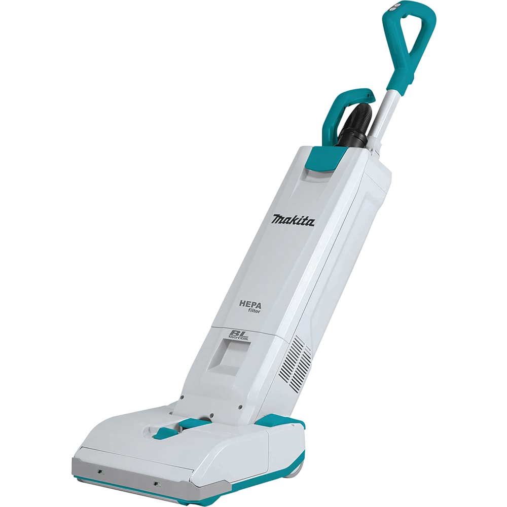 Image of Makita DVC560 Twin 18v LXT Cordless Brushless Upright Vacuum Cleaner No Batteries No Charger