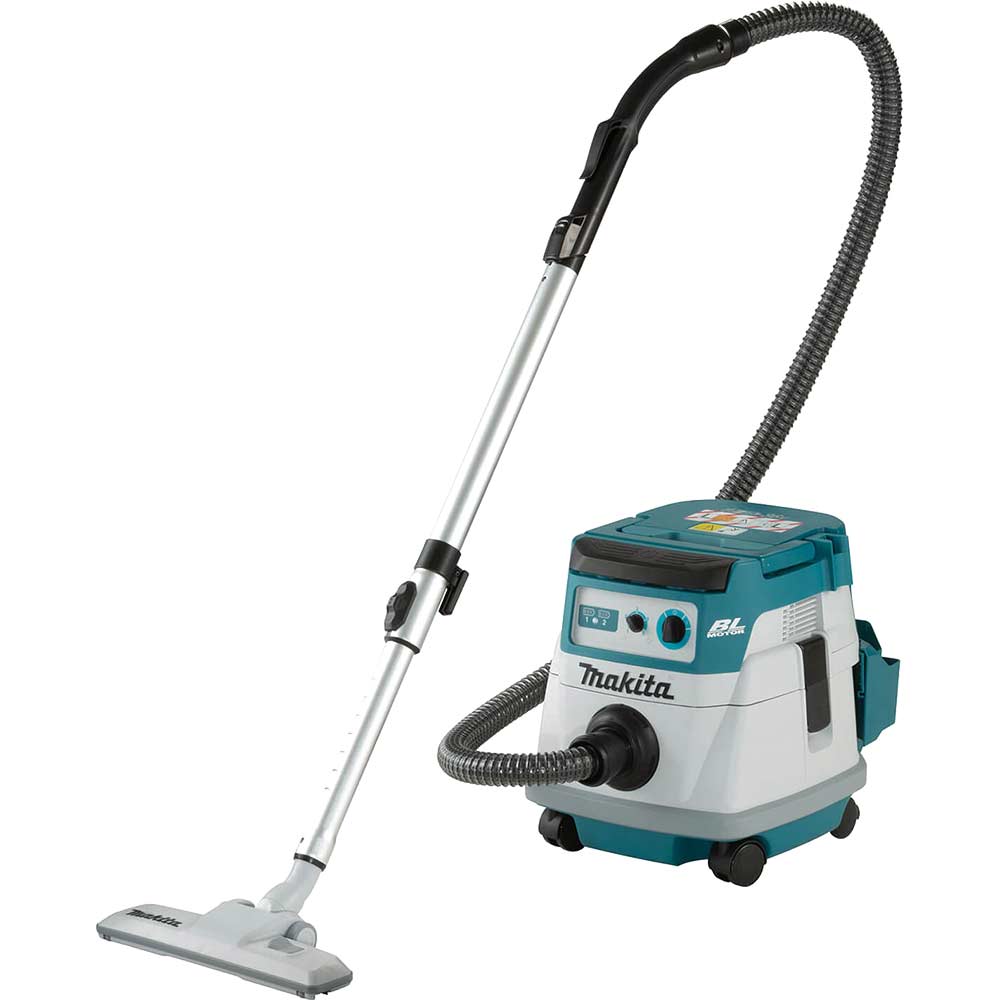 Makita DVC866L Twin 18v LXT Cordless Brushless Vacuum Cleaner 8L No Batteries No Battery Charger