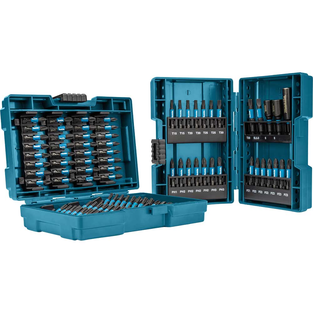 Makita 90 Piece Impact Black Screwdriver Bit Set