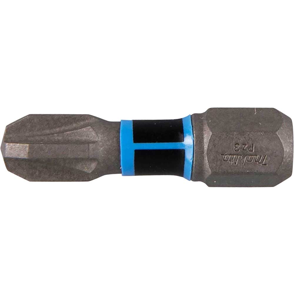 Image of Makita Impact Premier Torsion Pozi Screwdriver Bits PZ3 25mm Pack of 2