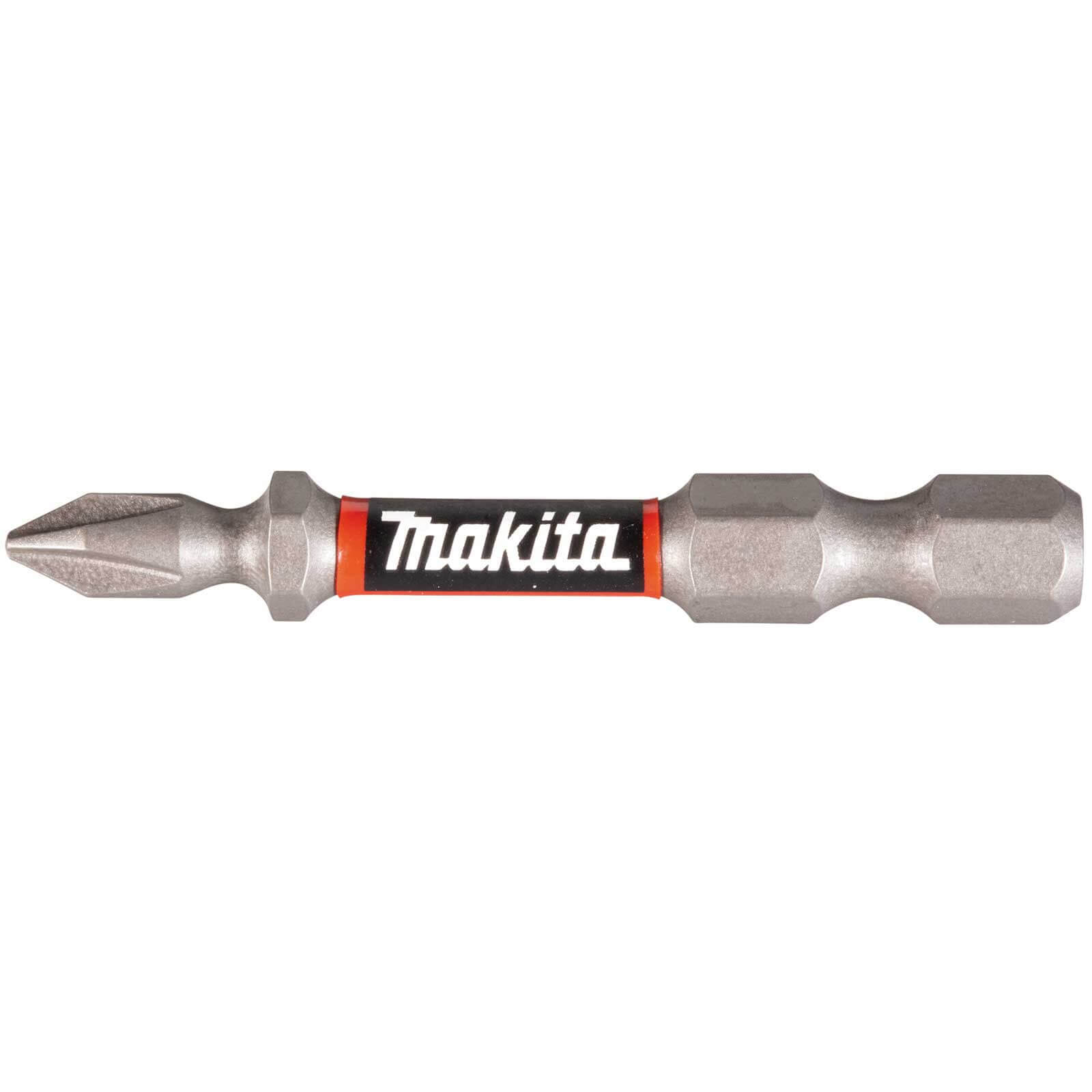 Image of Makita Impact Premier Double Torsion Philips Screwdriver Bits PH1 50mm Pack of 2