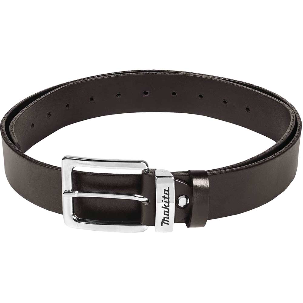 Image of Makita Leather Belt Brown L