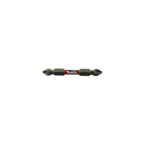 Image of Makita Impact Premier Double Ended Torsion Philips Screwdriver Bits PH2 65mm Pack of 2