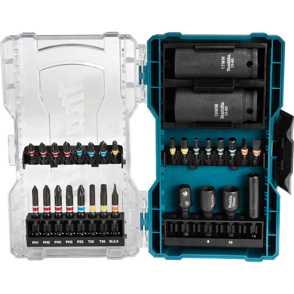 Makita 30 Piece Screwdriver Bit and Socket Set