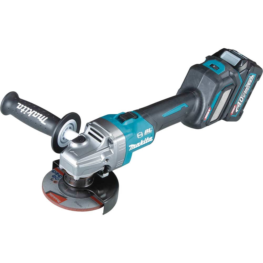 Image of Makita GA022G 40v Max XGT Cordless Brushless Angle Grinder 115mm No Batteries No Charger No Case