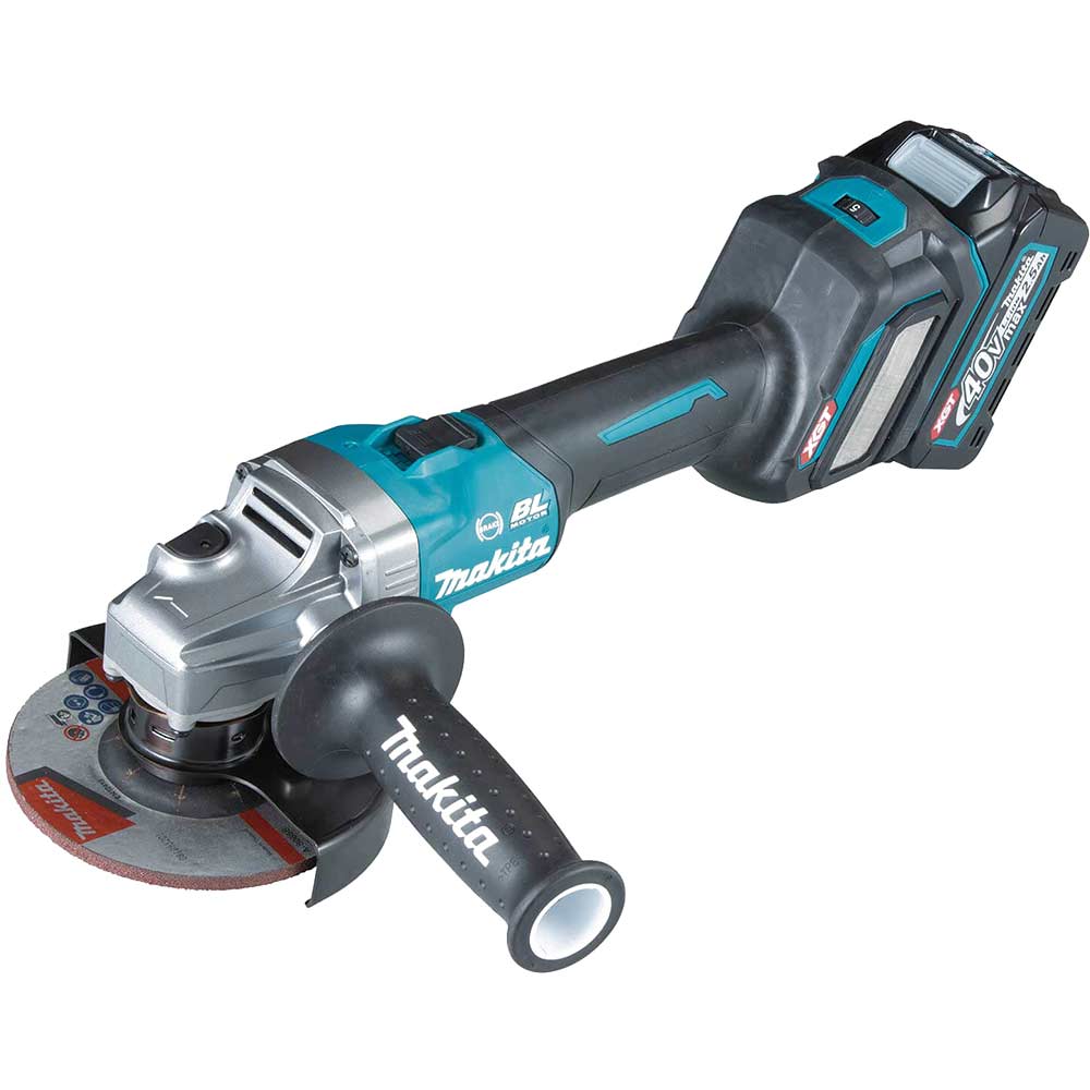 Image of Makita GA023G 40v Max XGT Cordless Brushless Angle Grinder 125mm No Batteries No Charger No Case