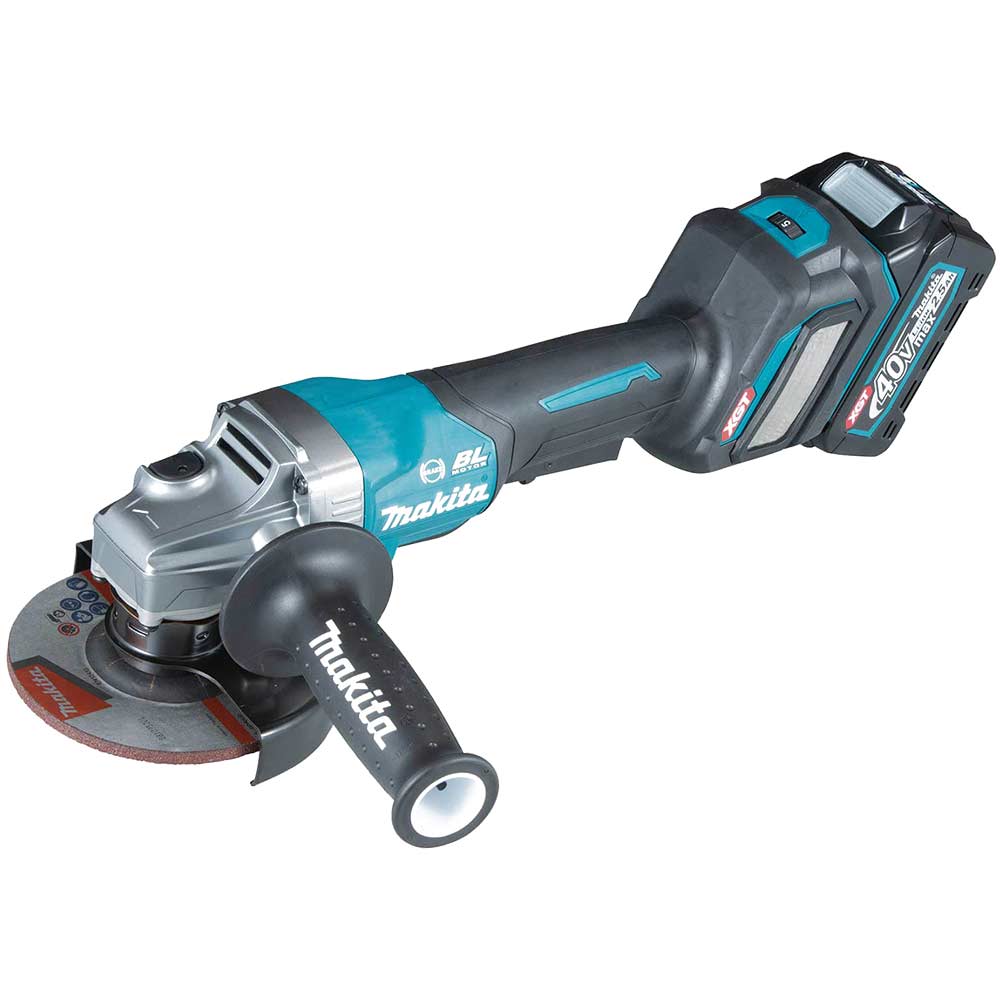 Image of Makita GA029G 40v Max XGT Cordless Brushless Paddle Switch Angle Grinder 125mm No Batteries No Charger No Case