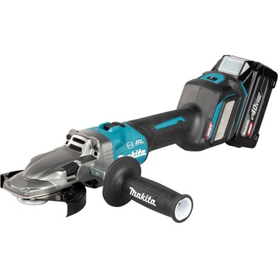 Makita GA055G 40v Max XGT Cordless Brushless Flat Head Slide Switch Angle Grinder 125mm Makita GA055G 40v Max XGT Cordless Brushless Flat Head Slide Switch Angle Grinder 125mm