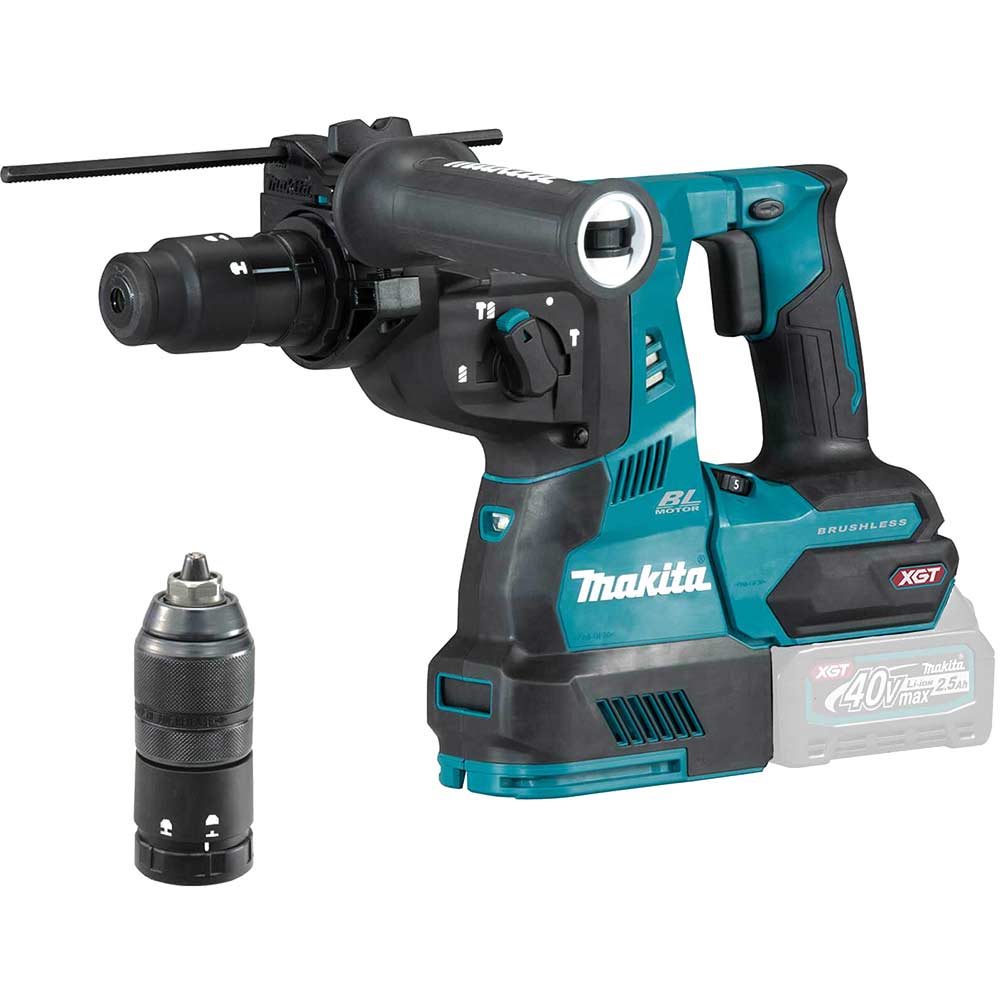 Image of Makita HR004G 40v Max XGT Cordless Brushless SDS Plus Rotary Hammer Drill No Batteries No Charger No Case