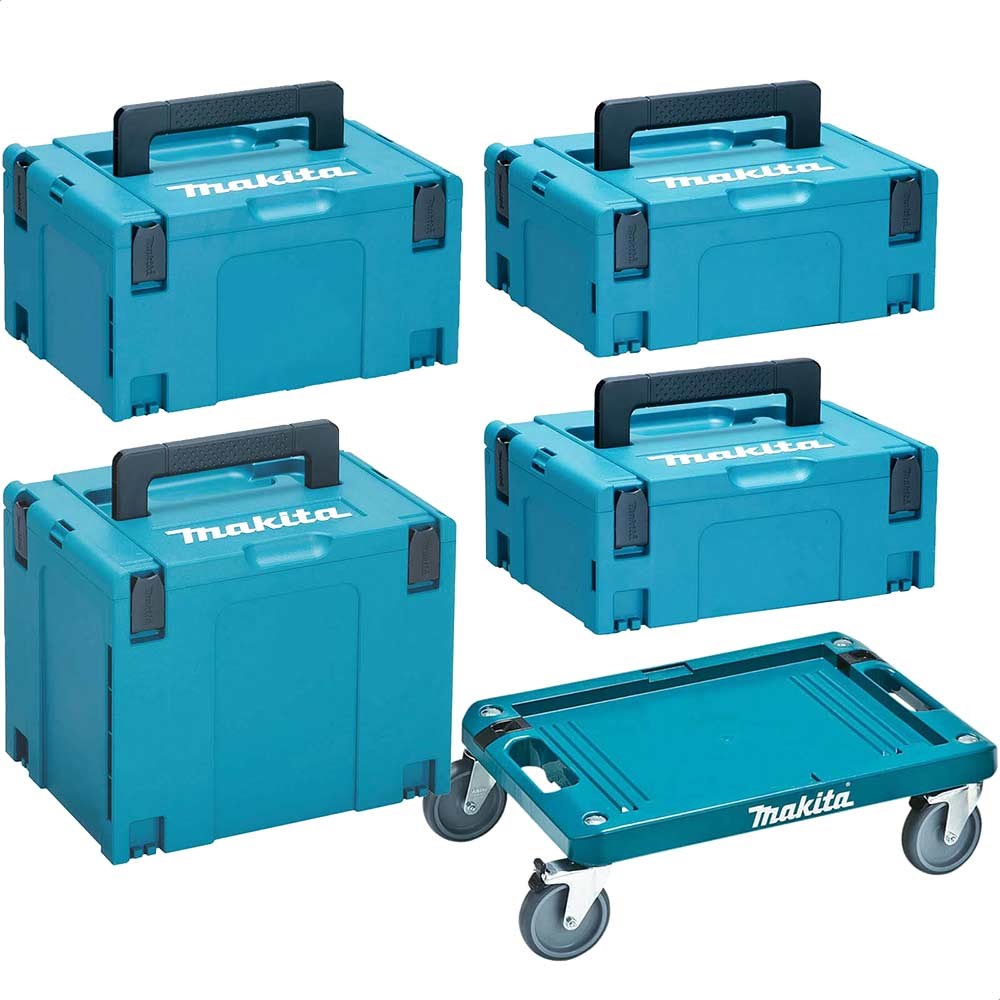 Makita Piece MakPac Connector Stackable Power Tool Case Set and