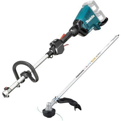 Makita DUX60 Twin 18v LXT Cordless Brushless Split Shaft Garden Multi Tool Set