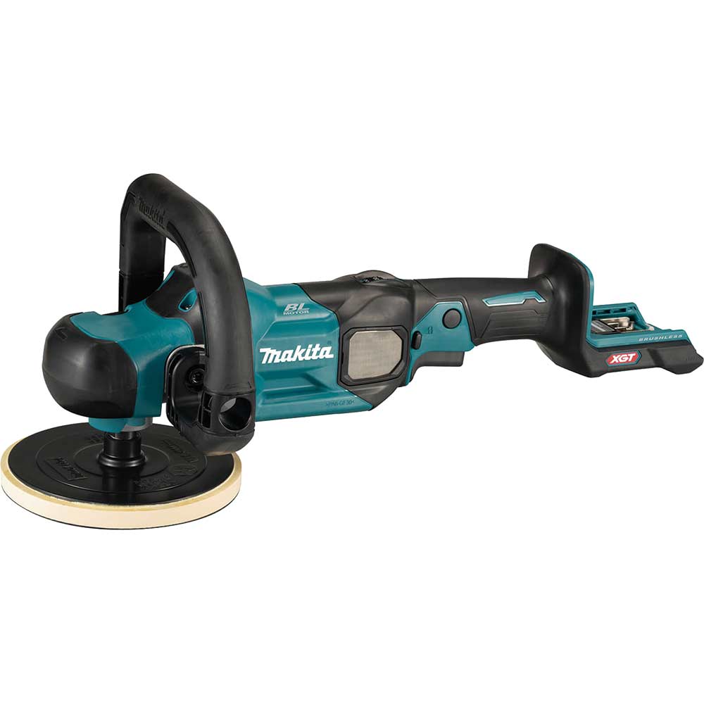 Image of Makita PV001G 40v Max XGT Cordless Brushless Polisher 180mm No Batteries No Charger No Case