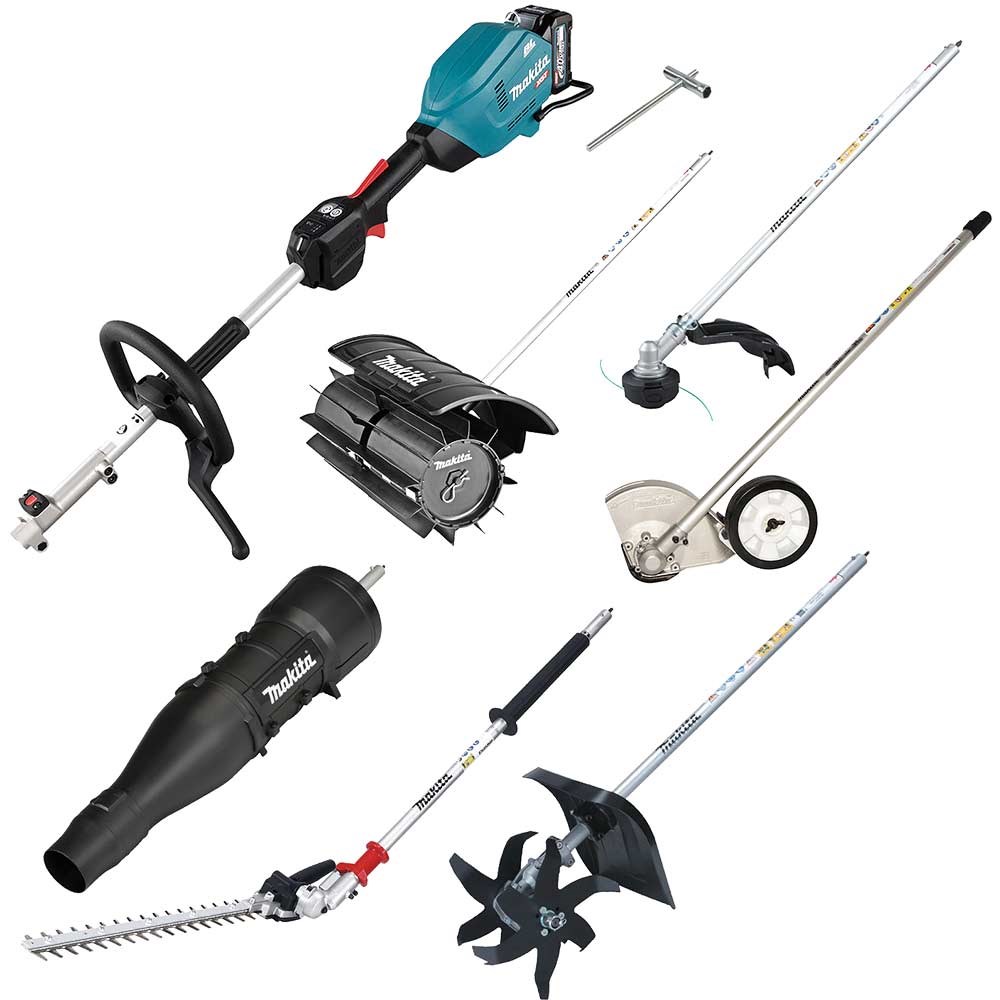 Makita UX01G 40v Max XGT Cordless Brushless Split Shaft Garden Multi Tool  Set