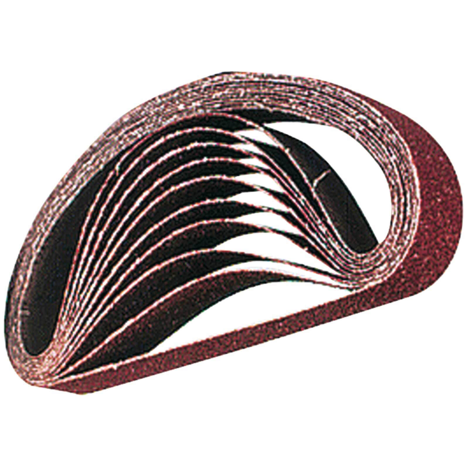 Image of Makita 30mm x 533mm Aluminium Oxide Sanding Belt 30mm x 533mm 40g Pack of 5