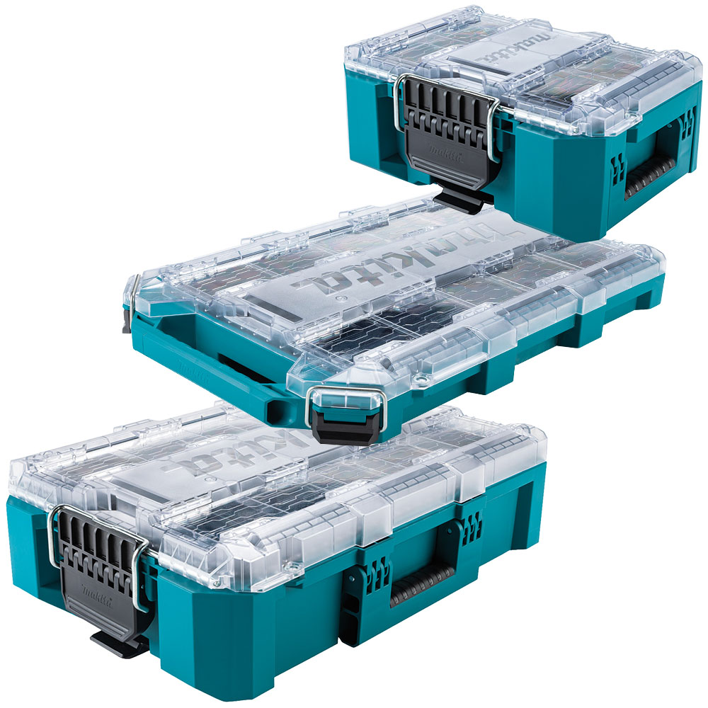 Makita 3 Piece MakTrak Organiser Kit