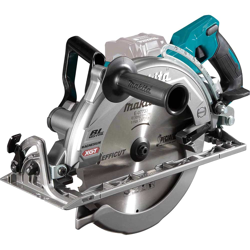 Image of Makita RS002G 40v Max XGT Cordless Brushless Circular Saw 260mm No Batteries No Charger No Case