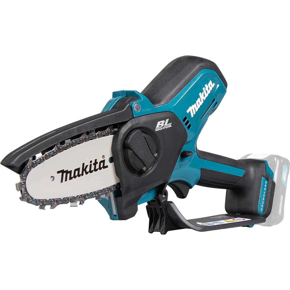 Image of Makita UC100D 12v Max CXT Cordless Brushless Pruning Saw 100mm No Batteries No Charger