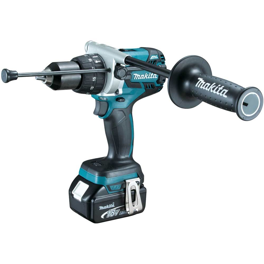 Makita DHP481 18v LXT Cordless Brushless Combi Drill Combi Drills