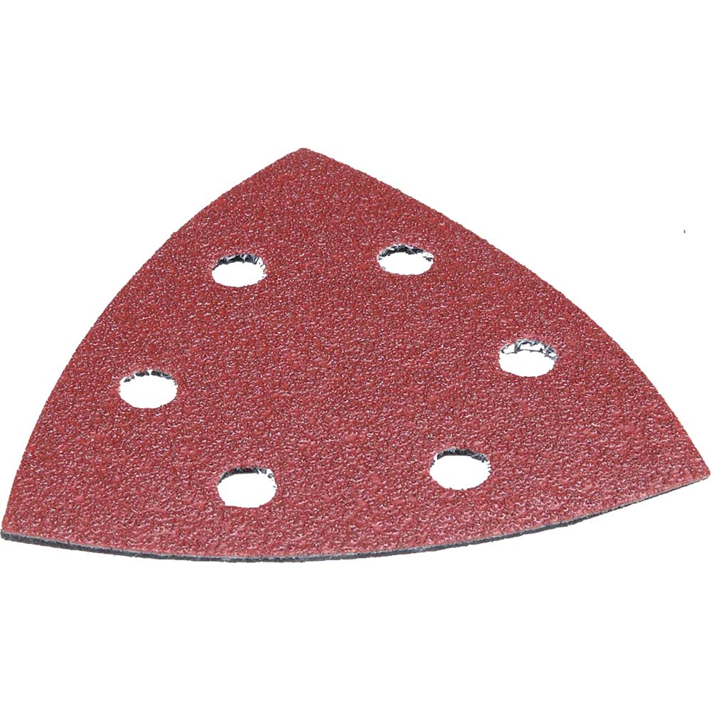 Photos - Abrasive Wheel / Belt Makita Punched Hook and Loop Delta Sanding Sheets 120g Pack of 10 B-21646 