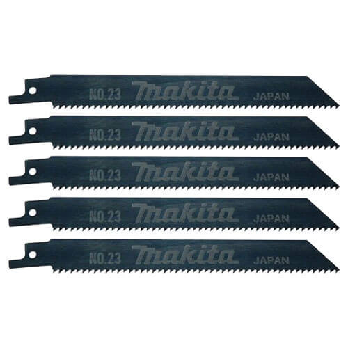 Photos - Power Tool Accessory Makita Wood Reciprocating Sabre Saw Blades 160mm Pack of 5 792148-9 