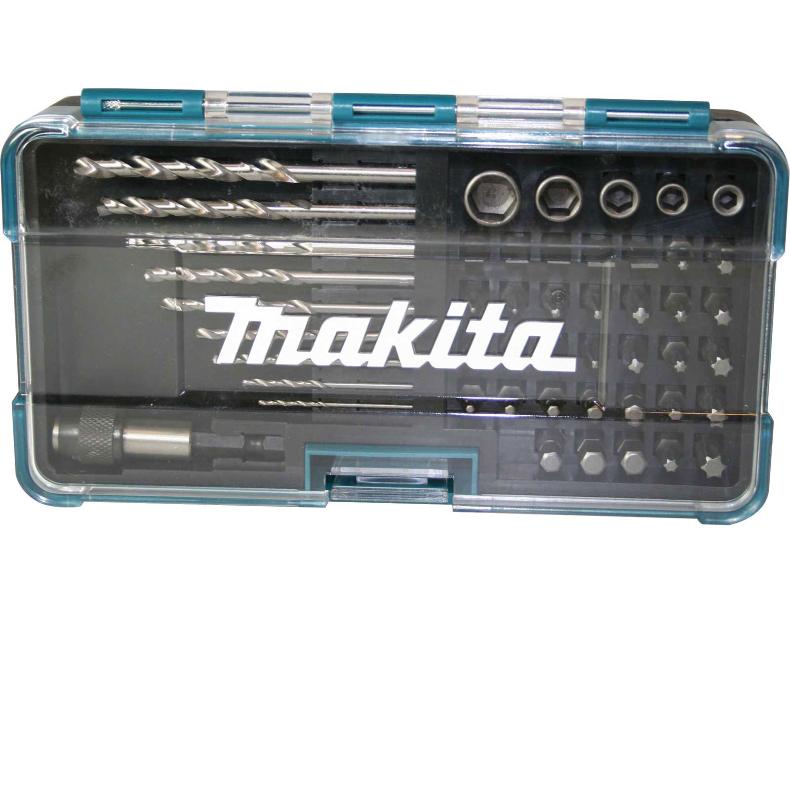 Image of Makita 48 Piece Hss-G Drill Bit and Socket Set
