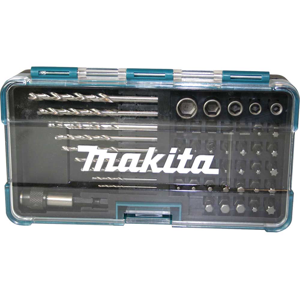 Image of Makita 48 Piece Hss-G Drill Bit and Socket Set