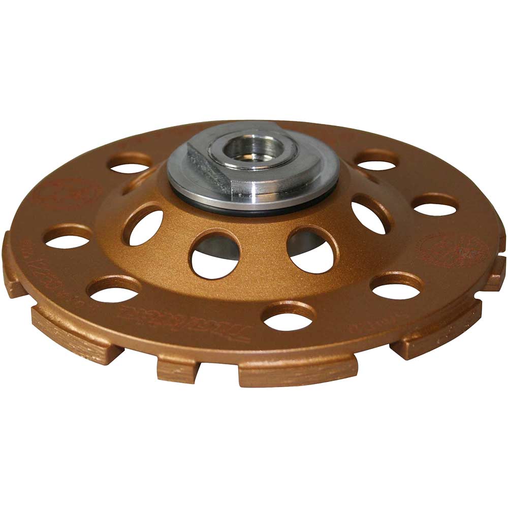 Image of Makita 125mm Diamond Stone Concrete Grinding Wheel 125mm