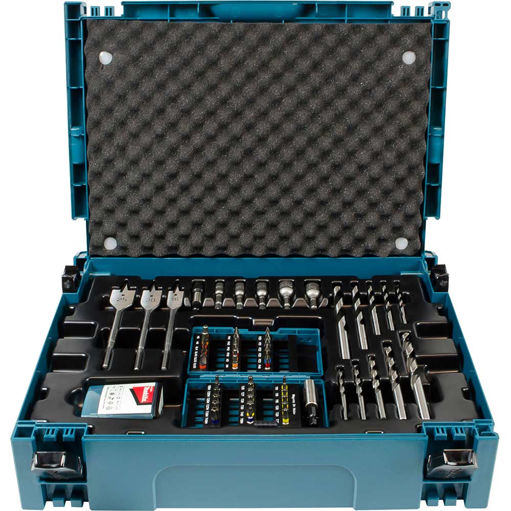 Image of Makita 66 Piece MakPac Drill and Screwdriver Bit Set