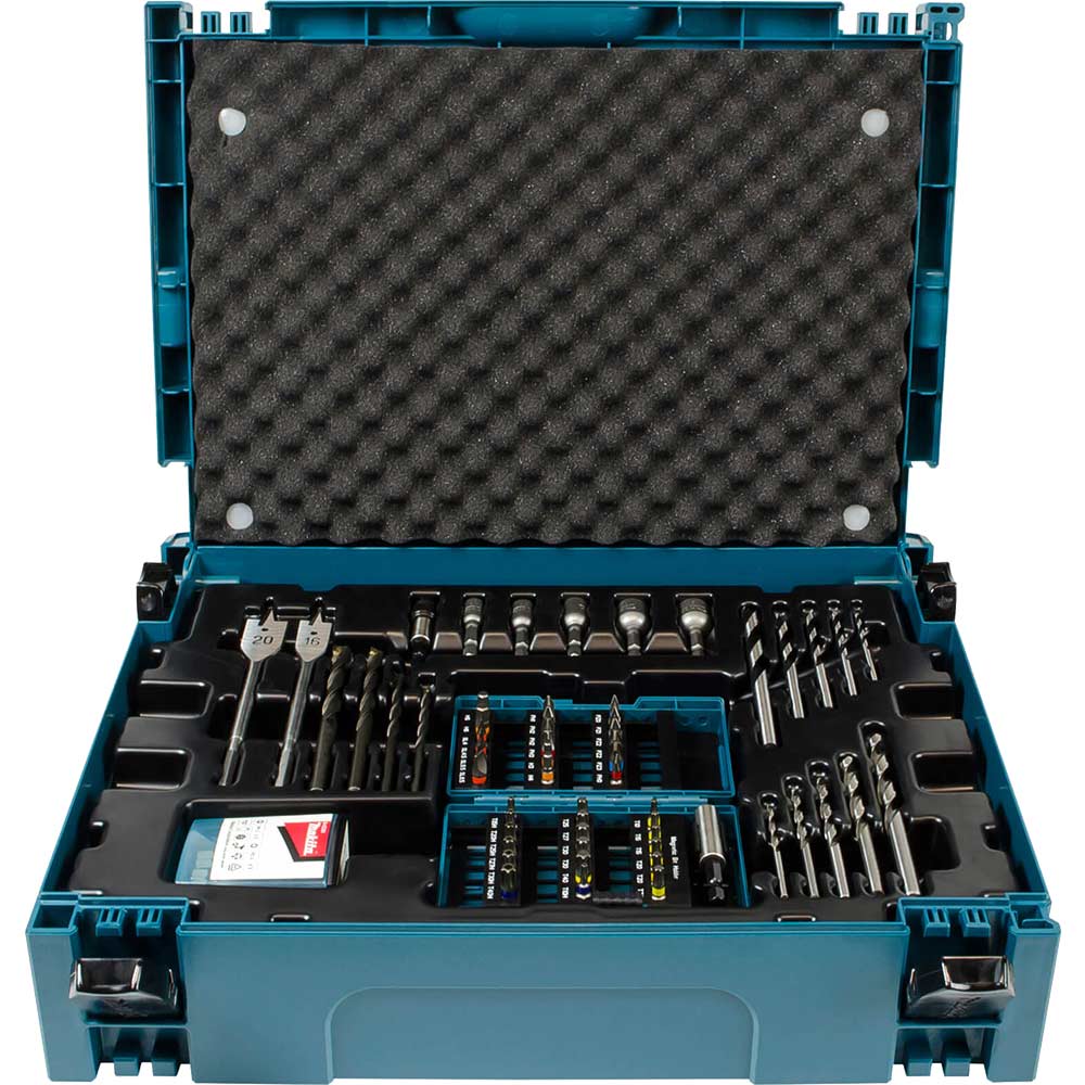 Image of Makita 69 Piece MakPac Drill and Screwdriver Bit Set