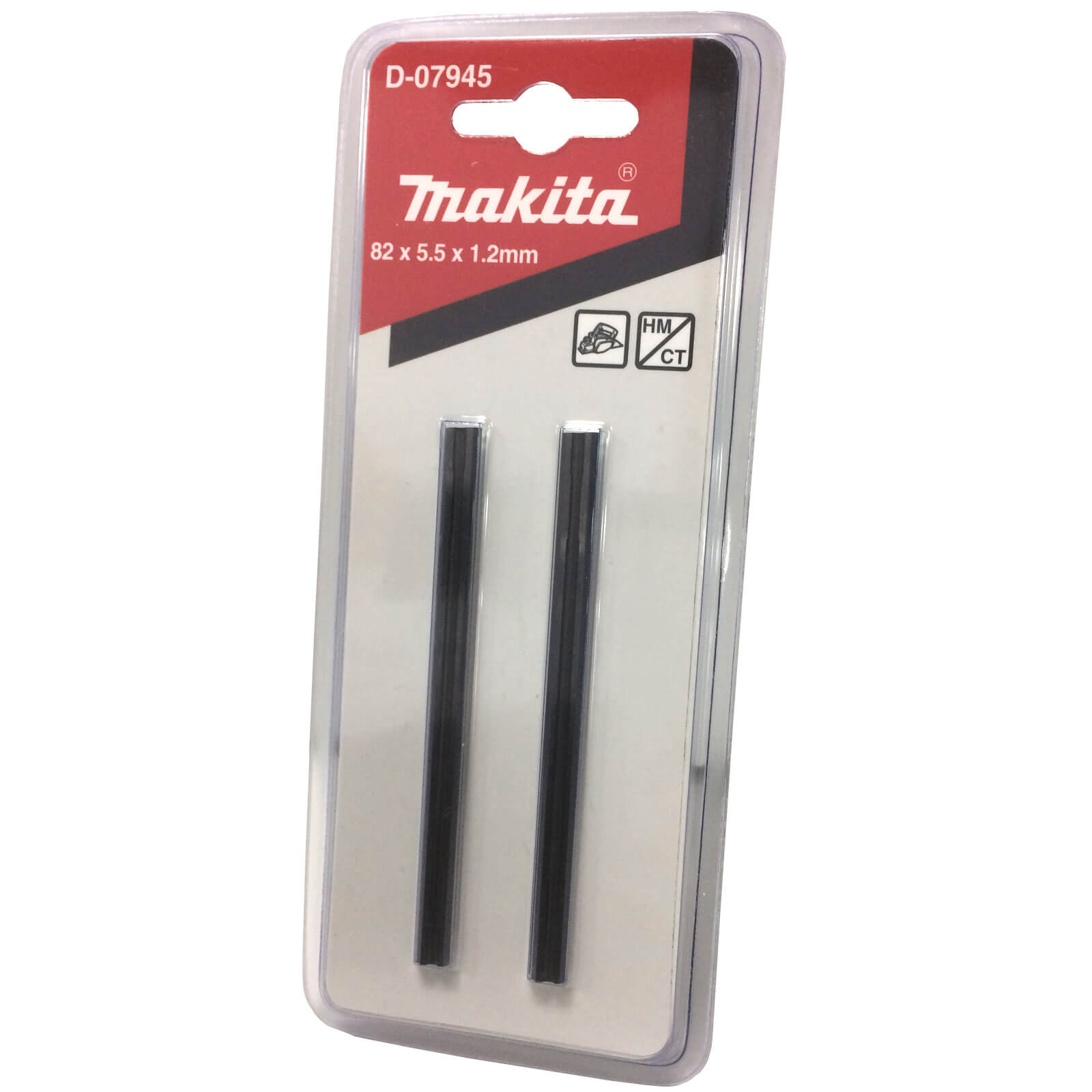 Image of Makita 82mm TCT Planer Blades Pack of 2