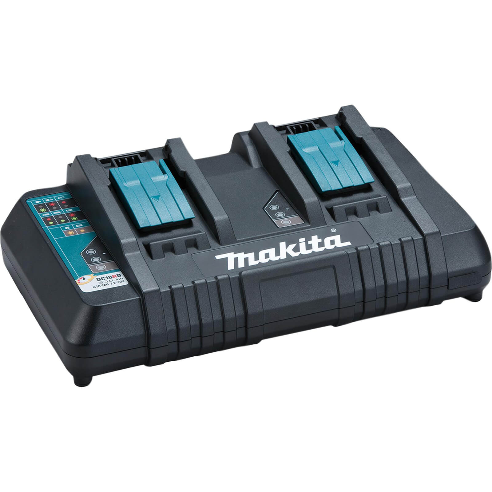 Image of Makita DC18RD Li-ion 18v Dual Port Battery Charger 240v