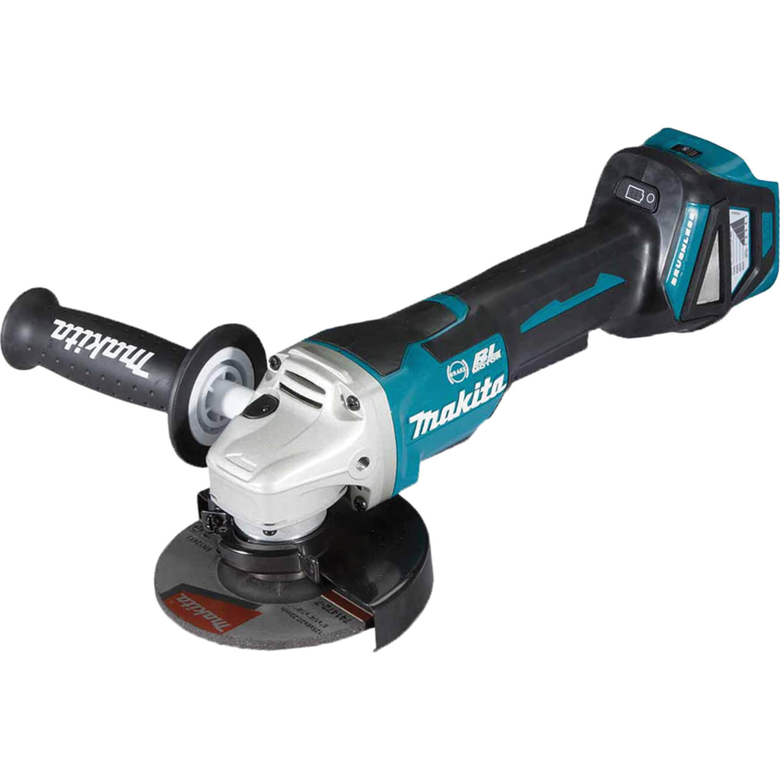 Makita DGA517 18v LXT Cordless Brushless Paddle Switch Angle Grinder 125mm No Batteries No Charger No Case
