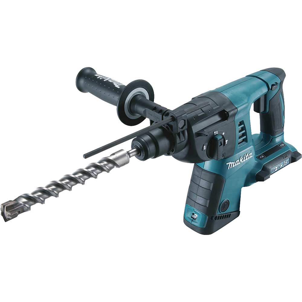 Image of Makita DHR263 Twin 18v LXT Cordless SDS Hammer Drill No Batteries No Charger Case