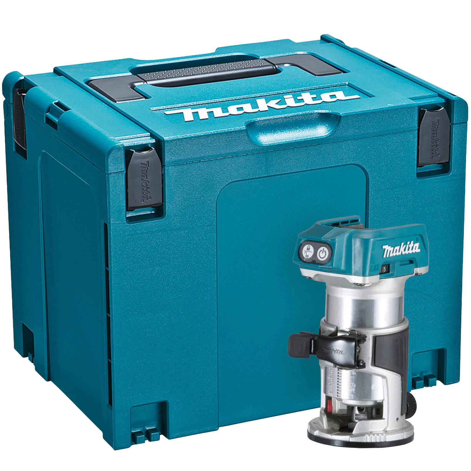 Image of Makita DRT50 18v LXT Cordless Brushless Router Trimmer No Batteries No Charger Case