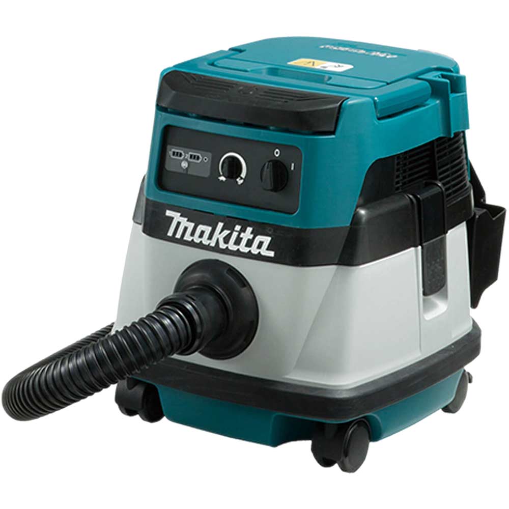 Image of Makita DVC861L 18v Corded / Cordless Dust Extractor 110v