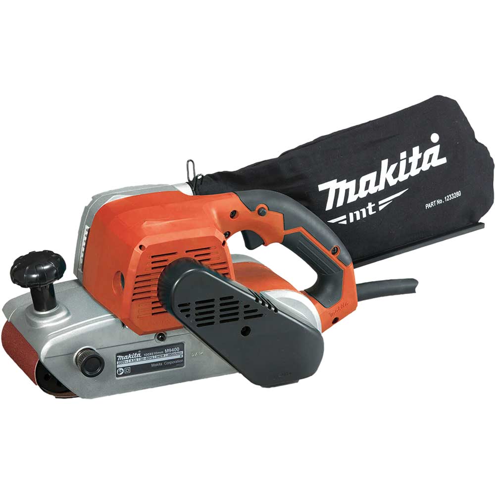 Image of Makita MT Series M9400 100mm Belt Sander 240v