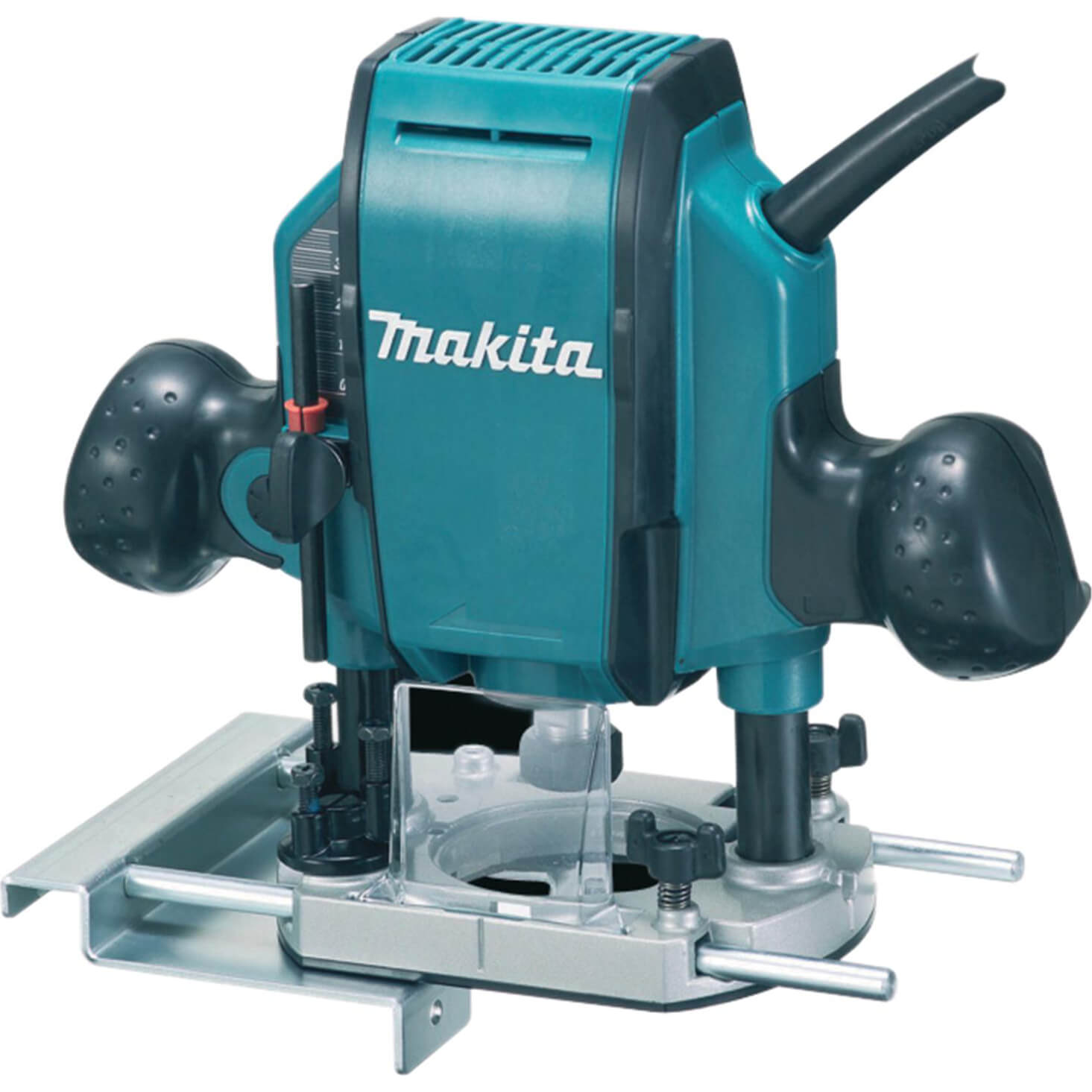 Image of Makita RP0900X 1/4" or 3/8" Plunge Router 240v