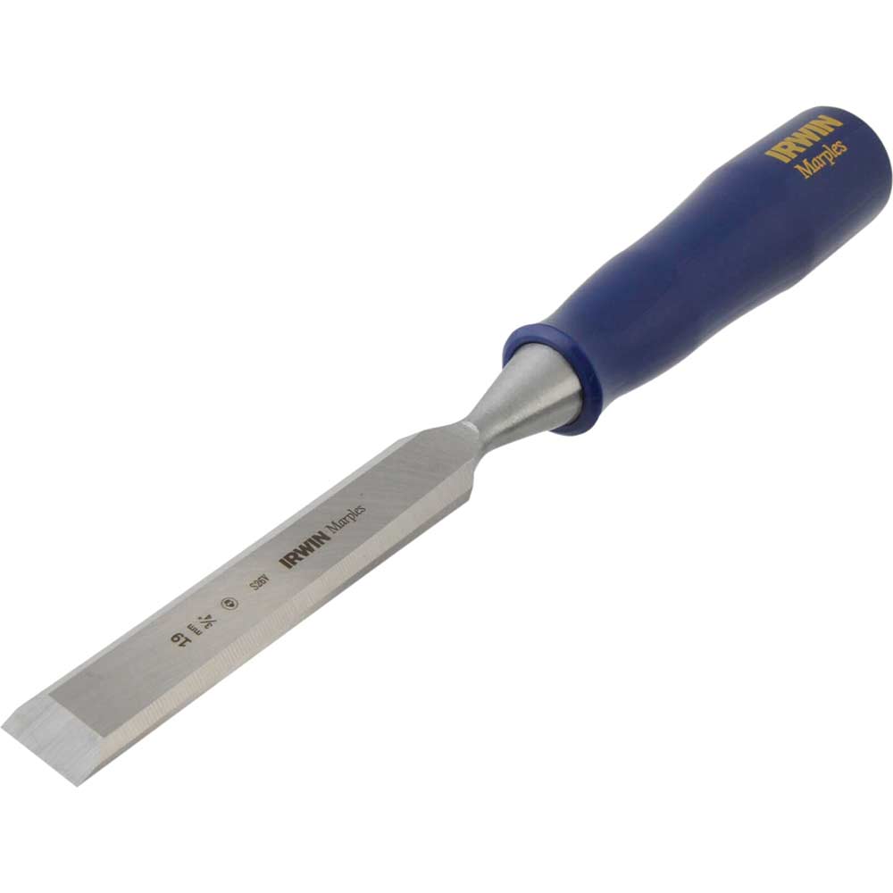 Image of Marples M444 Blue Chip Bevel Edge Wood Chisel 18mm