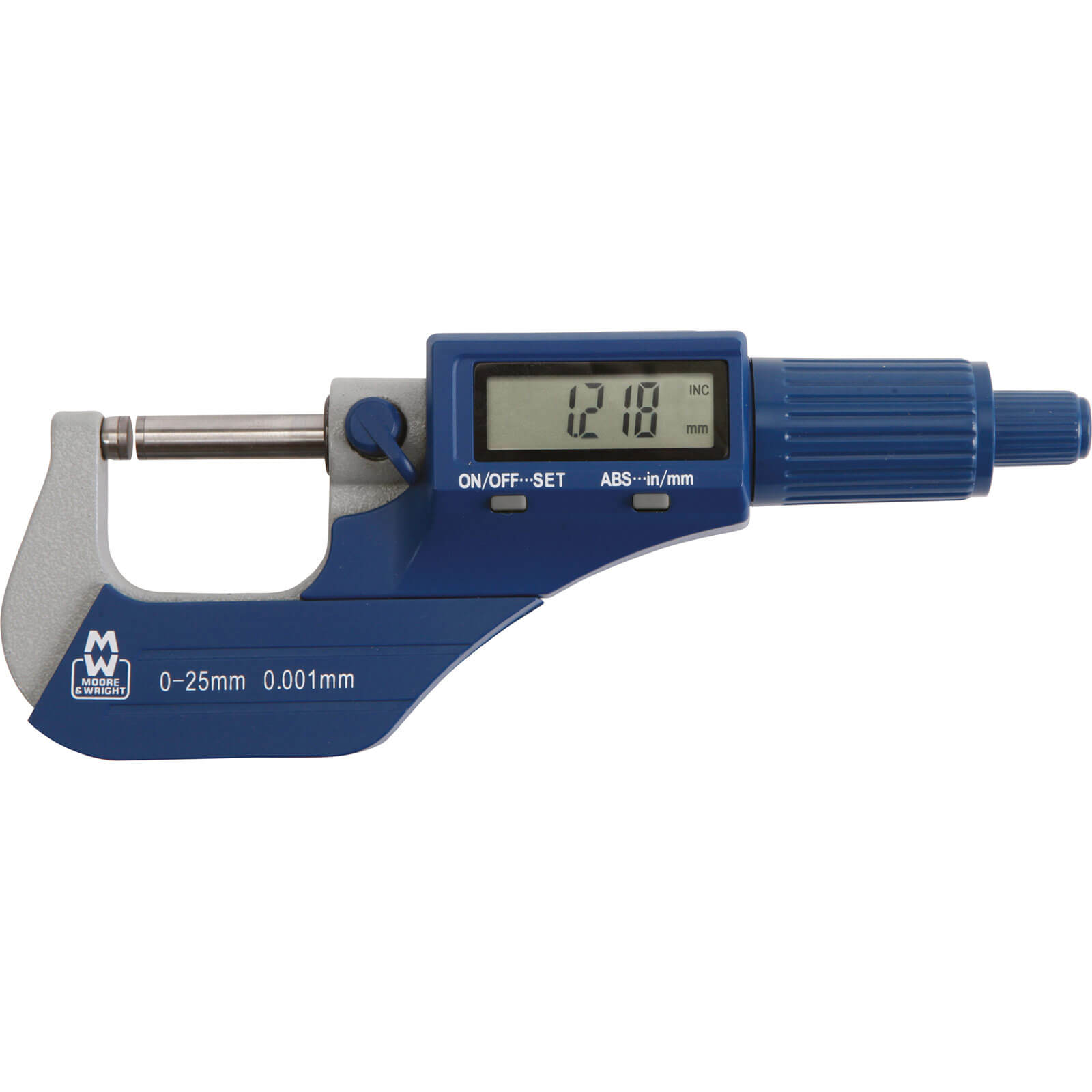 Moore and Wright MW200-01DBL Digital External Micrometer 0mm - 25mm