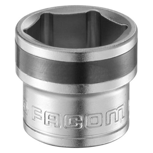 Image of Facom 3/8" Drive Magnetic Hexagon Oil Drain Socket Metric 3/8" 13mm