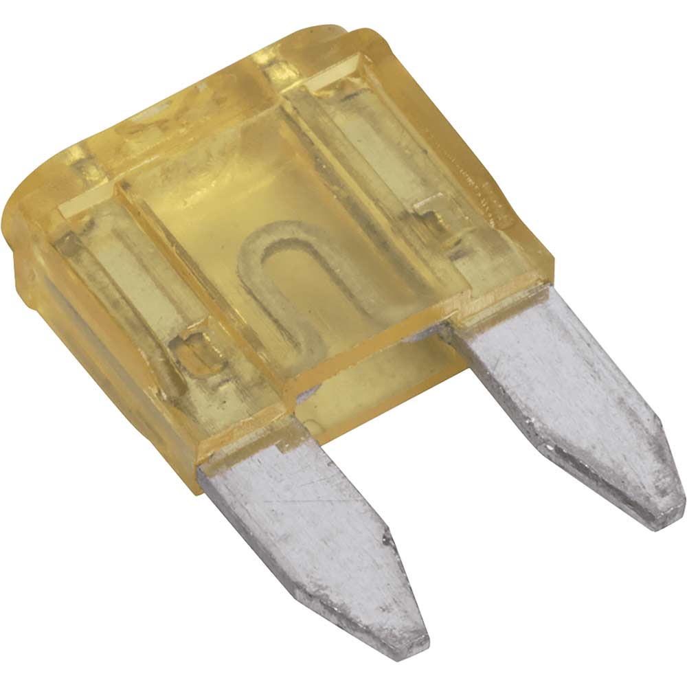 Sealey Automotive Mini Blade Fuses 20A Pack of 50